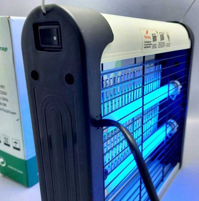 Ловушка для комаров, мух, насекомых. ультрафиолетовая лампа от комаров