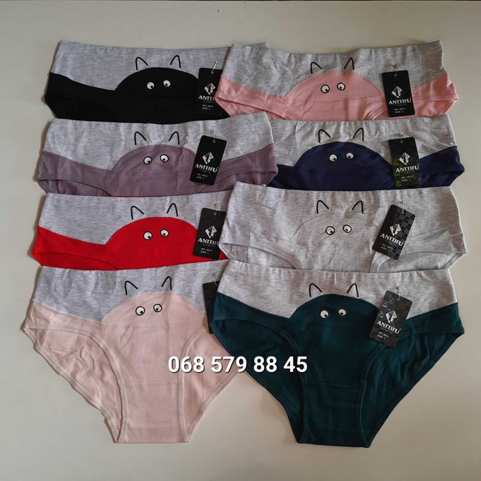 Жіночі бавовняні трусики-сліпи: Аnttifu, Marabut, Aonidaisi