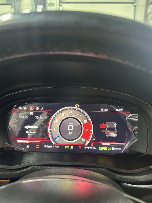 3D Virtual Cockpit VAG Passat B7 NMS USA CarPlay,Navi цифровий щиток