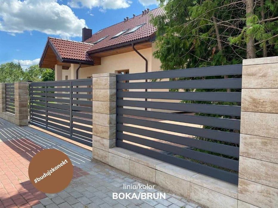 Pustak bloczek ogrodzeniowy BOKA MILD KONEKT 50x20x20