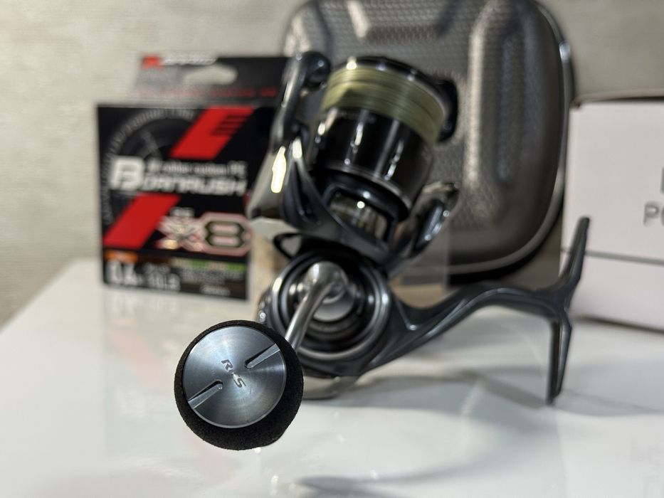 Продам котушку, Daiwa Luvias PC 2500 LT, кноб SLP WORKS, шнур Bornrush
