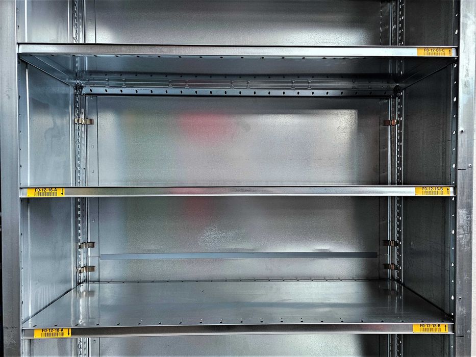 Regał Magazynowy 40x230x393/18p Metalowy Półkowy Ocynk Garaż Warsztat