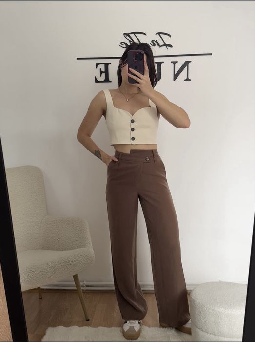 Брюки-штани коричневі