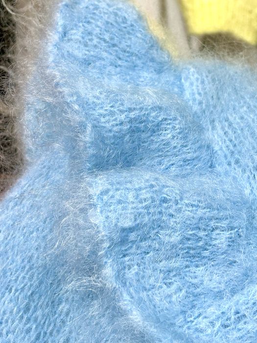 Свитер королевский мохер - 80%, тёплый, нарядный, Италия