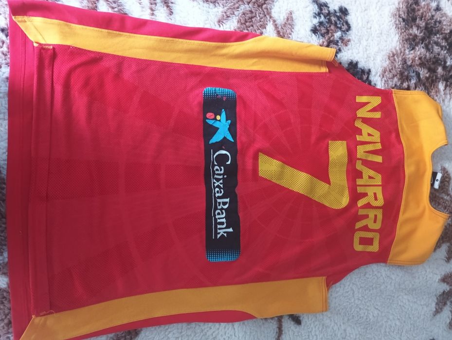 Camisa basquetebol espanha