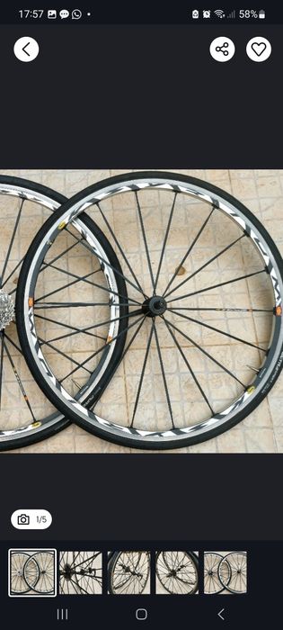 V...Rodas Mavic Ksyrium