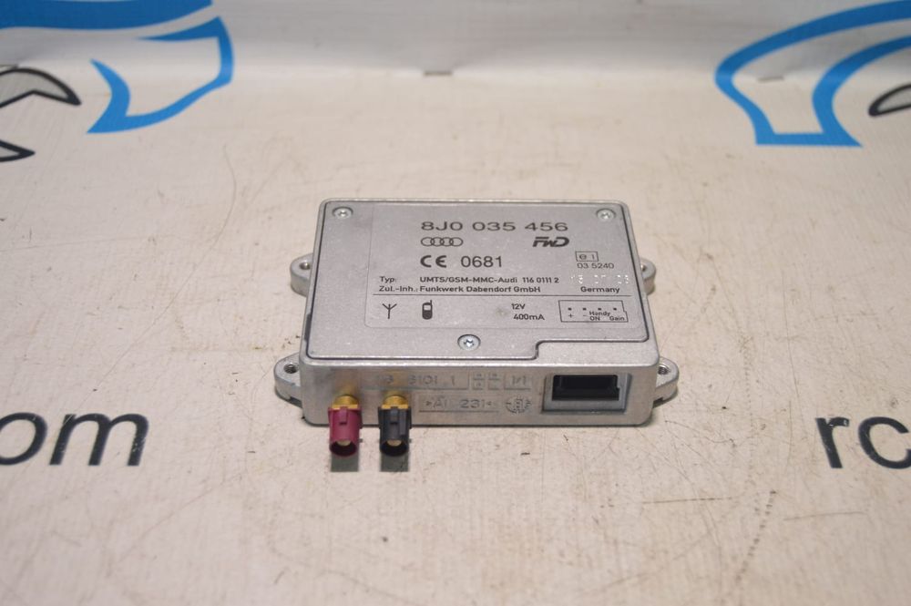 AMPLIFICADOR ANTENA SINAL FWD AUDI 8J0035456 11601112 AUDI AUDI A5