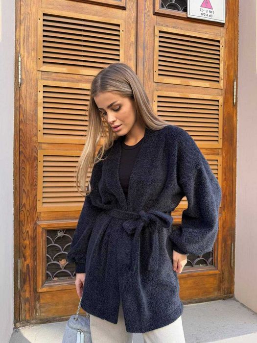 кардиган Теплий з трикотажу «альпака»