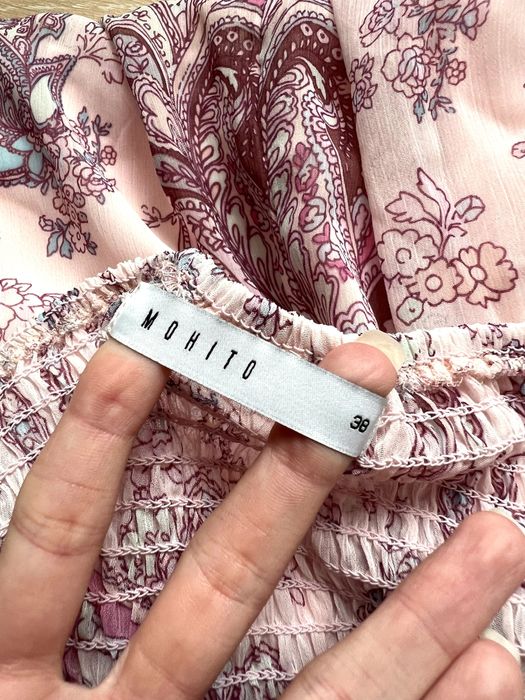 Sukienka z odkrytymi plecami boho hippie na wesele na wyjście
