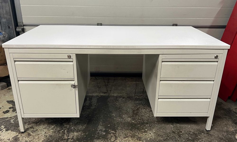 Stół warsztatowy roboczy techniczny holenderski z szufladami 150x75x75