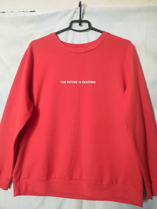 Світшот жіночий червоний новий