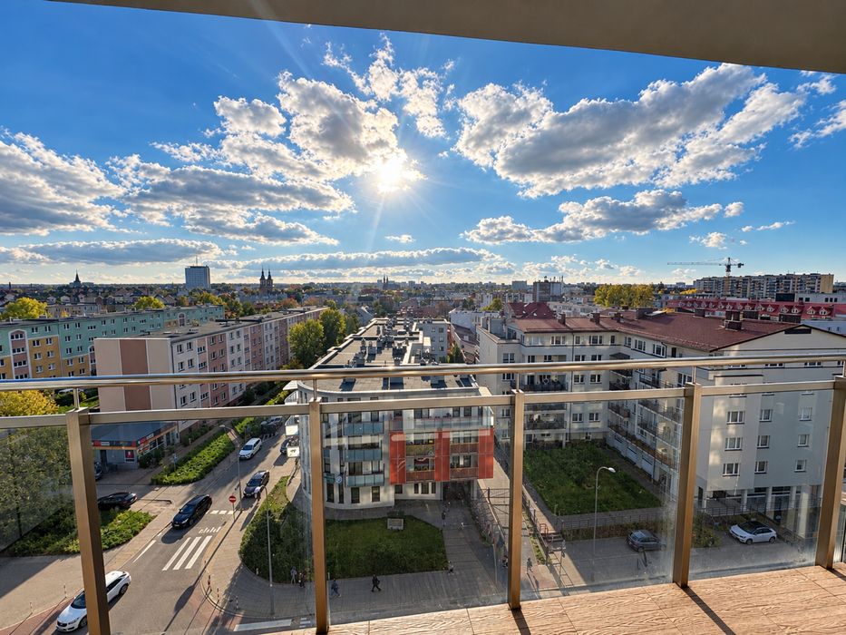 Apartament z widokiem, 3 pokoje, klima, centrum, Łąkowa 7
