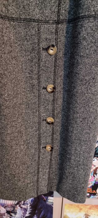 Sukienka, Princeska szara 46, Salko