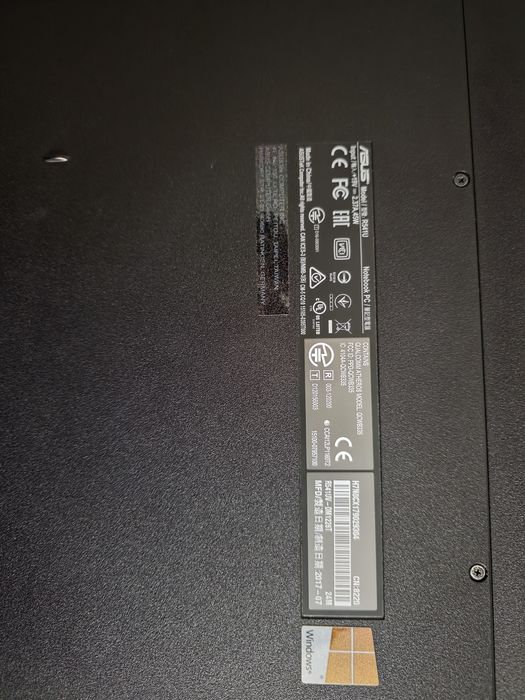 Asus R541U Notebook PC