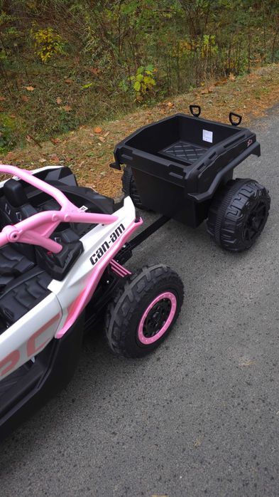 Zestaw BUGGY CAN-AM MAVERICK 4x200W z przyczepką samochód