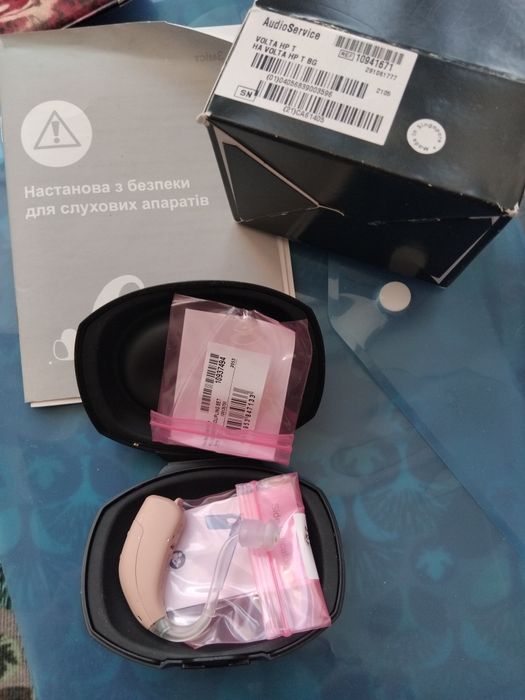 Cлуховой новый аппарат Аudio Service HA Volta HP T BG