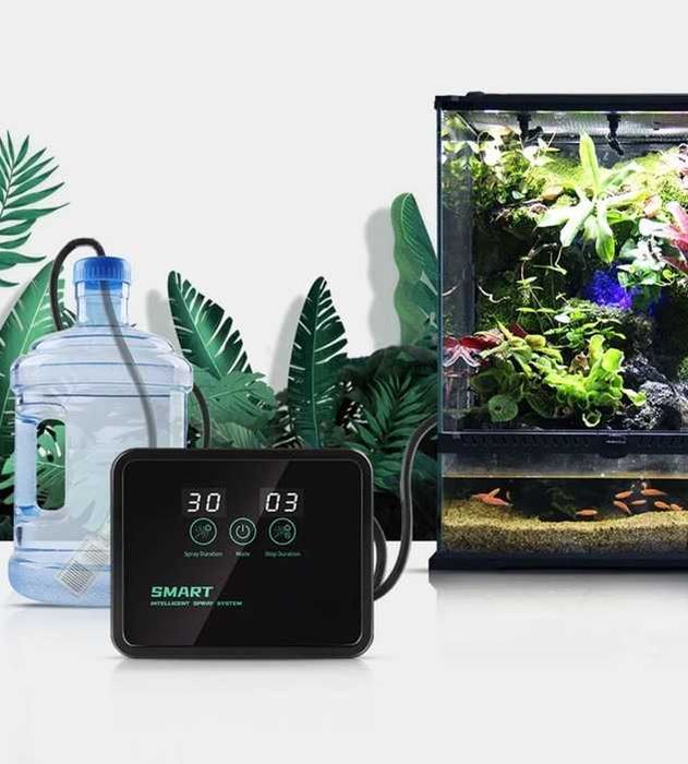 Smart Zraszacz nawilżacz do terrarium dla gad płaz Agama Gekon Legwan