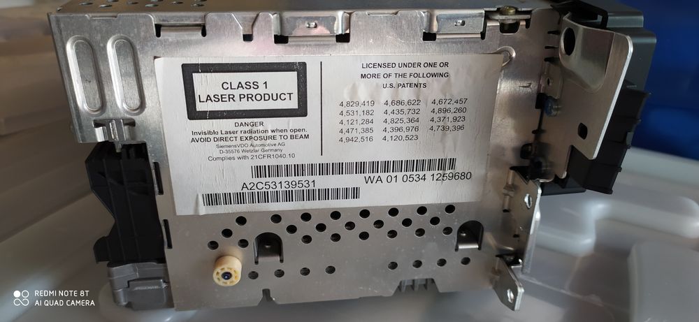 Radio,consola central  e91/e90