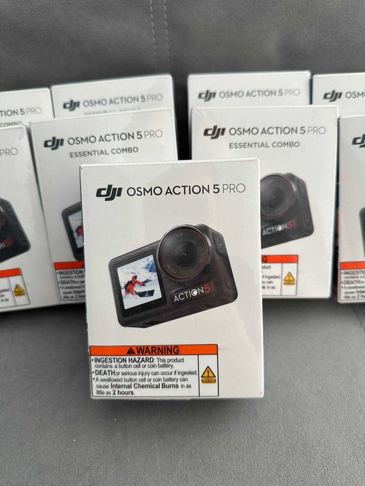 Екшн-камера DJI Osmo Action 5 Pro Essential Combo Standart Combo Нова