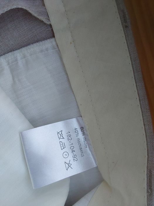 Костюм чоловічий, льон