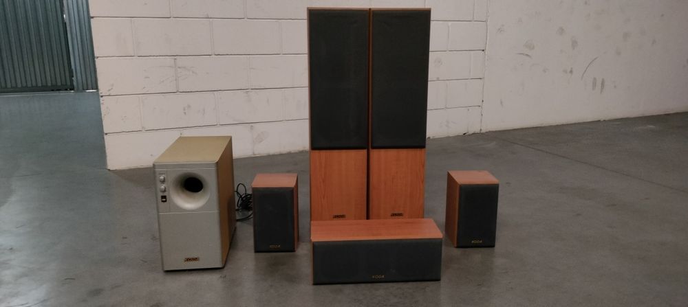 Zestaw kolumn kina domowego Koda .