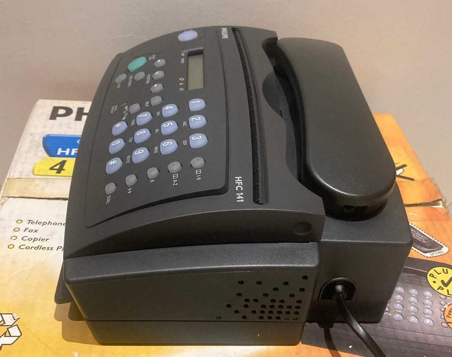 Telefone, Fax e Fotocopiadora Philips HFC-141 (novo)