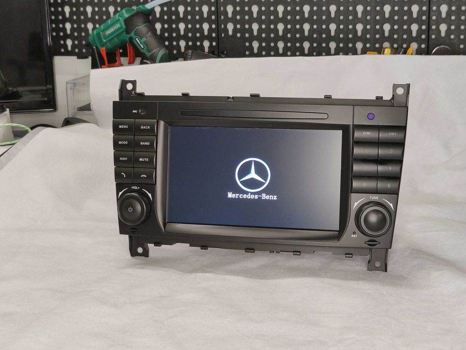 Rádio Android Mercedes Benz A B VITO W203 • BLUETOOTH + câmara