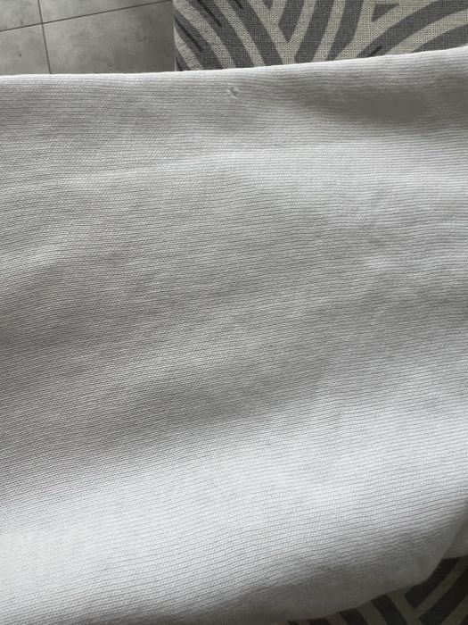 Bawełniana biała bluza Bershka