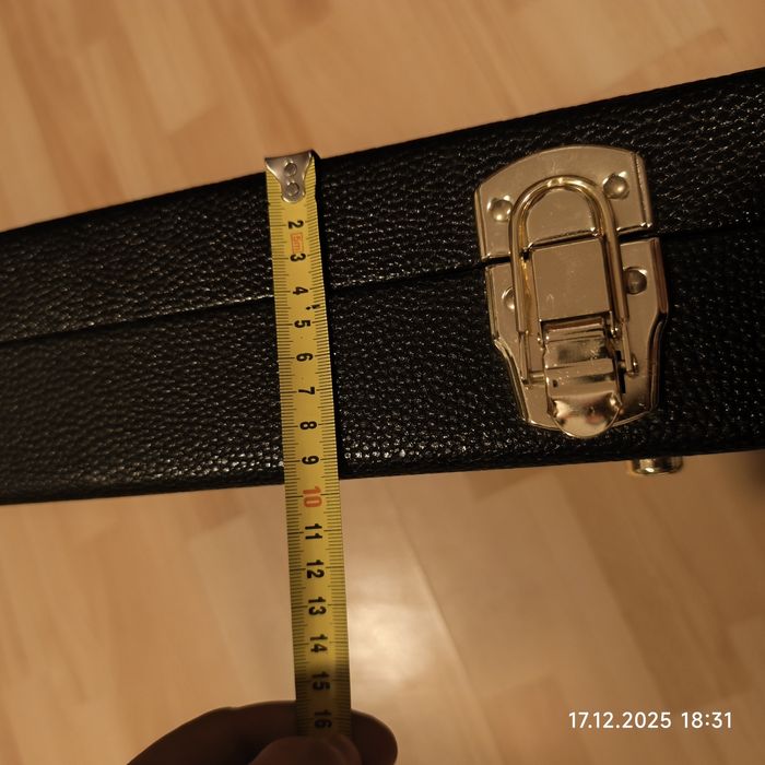 Futerał Do Gitary Hard Case Boston Złoto Czarny Jak Nowy