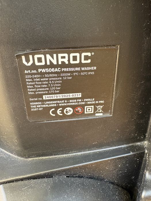 Lavadora de alta pressão usada