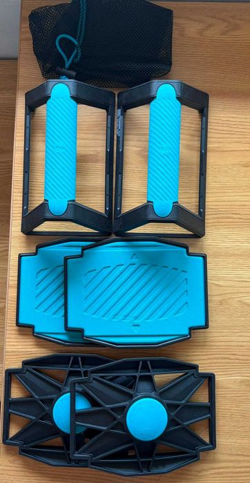 Domyos 4-in-1 Weight Training Push-Up & Slide Grips