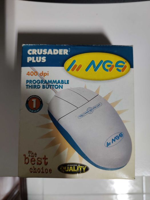 Rato clássico NGS Crusader Plus 400 dpi64738270455681120