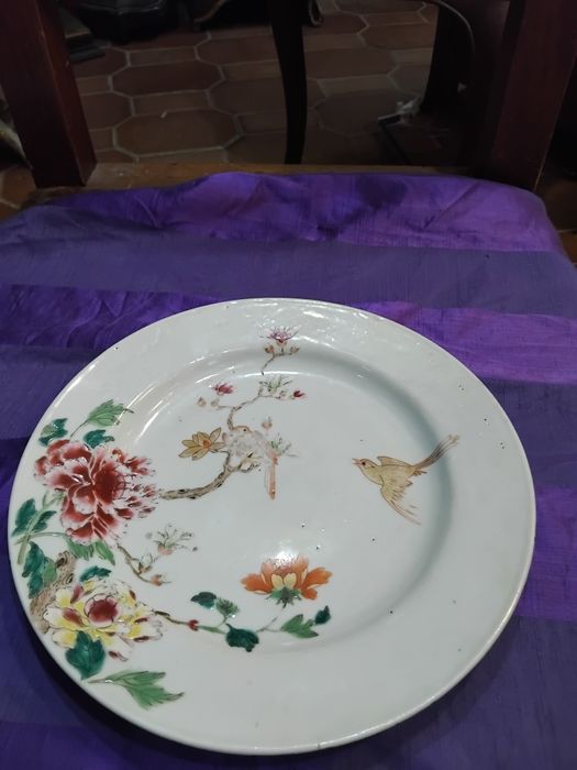 Prato companhia das índias séc XVIll