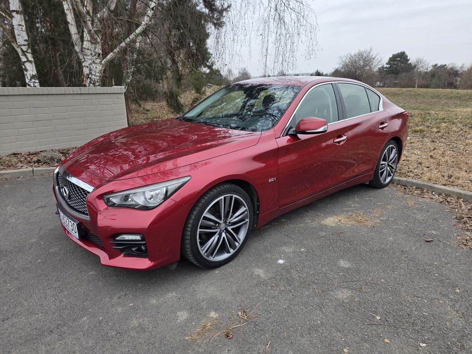 Infiniti q50 Sport 2.0t 211KM automat salon Polska Skórzana tapicerka