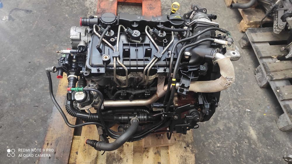 Silnik Ford Fiesta HHJE 1.6TDCI DV6 08-12  kompletny z osprzętem