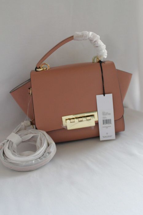 Брендова шкіряна Zac Zac Posen Eartha Top-Handle rossbody solid