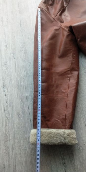 Шкіряна куртка ,дубльонка
