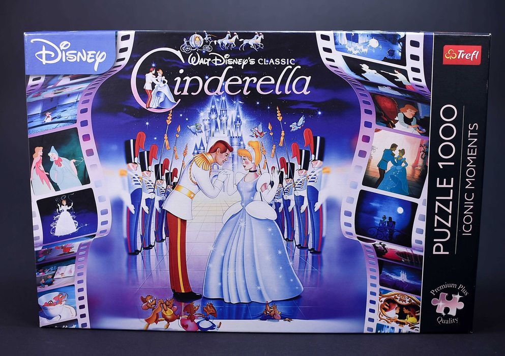 Puzzle 1000 el. Kopciuszek Disney