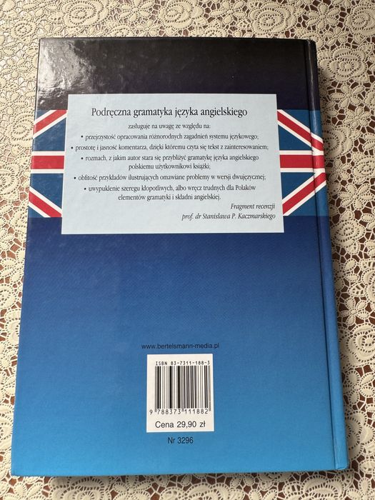 Książka Podręczna gramatyka języka angielskiego