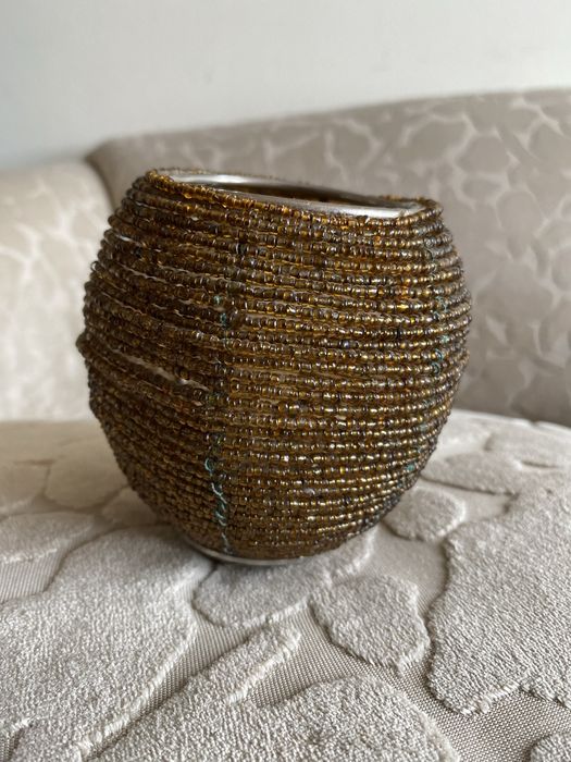 Castiçal de missangas