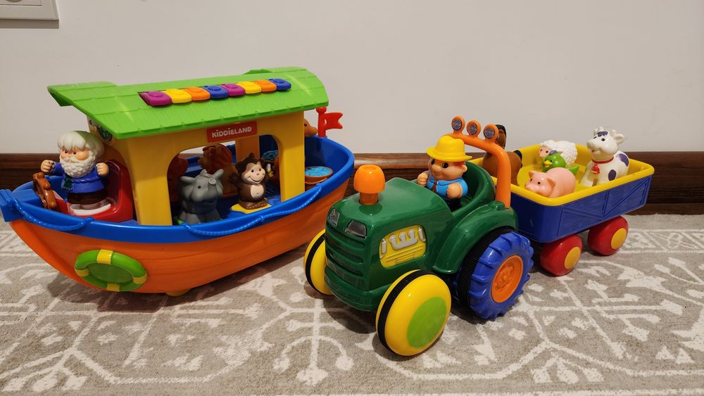Ноєв ковчег + Трактор з фермером Kiddieland