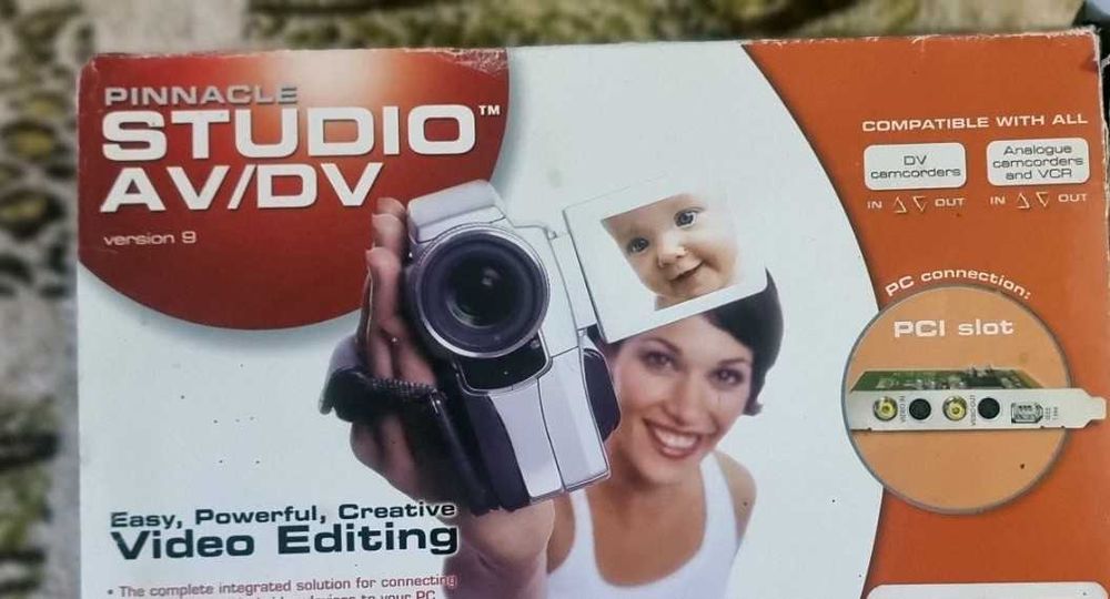 плата видео захвата Pinnacle studio AV/DV