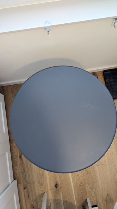 Okrągły stół ogrodowy Ø70 cm z żelaza Mizzi