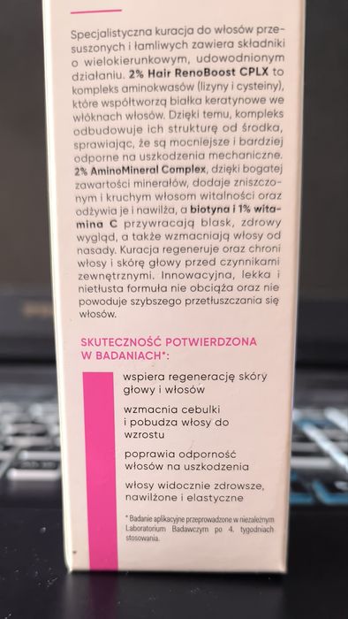 Trychologiczne serum do skóry głowy Biovax