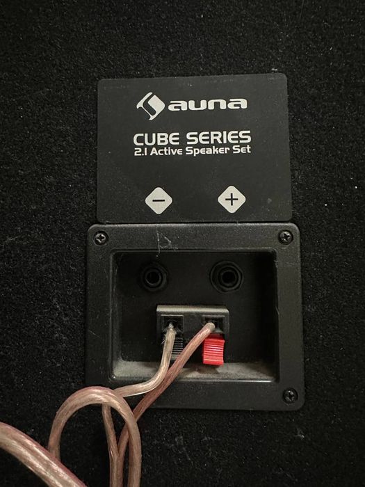 Активный сабвуфер ibiza 15" + колонки Auna Cube 2.0