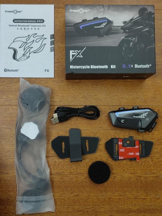 Intercomunicador FreedConn FX Bluetooth 5.1