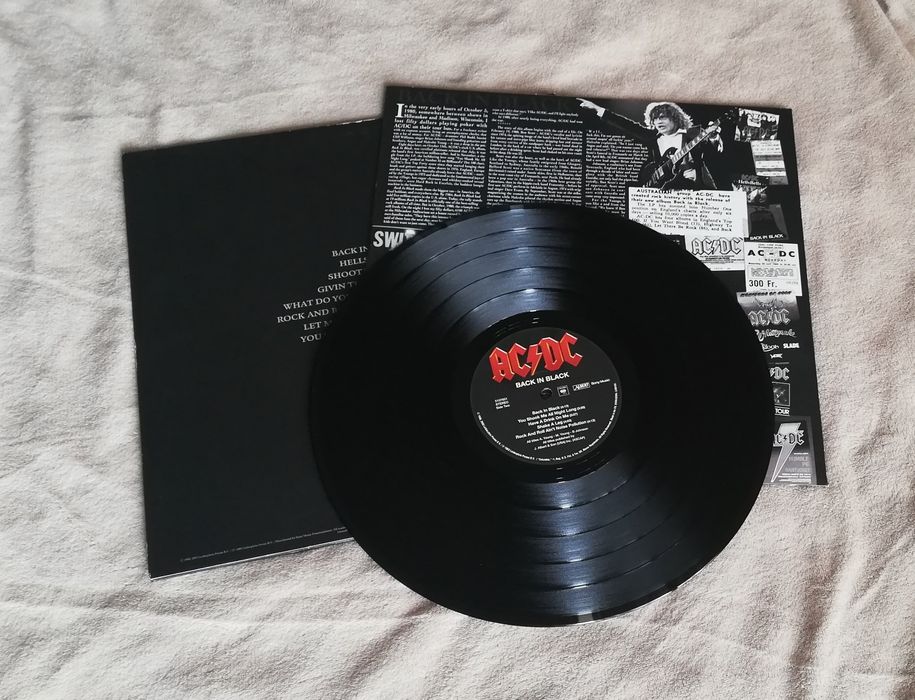 AC/DC : Back to black  33rpm