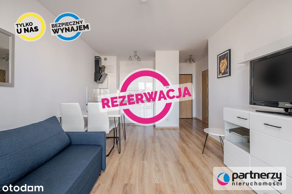 Umeblowane i wyposażone 2 pok. na Lawendowym Wzg