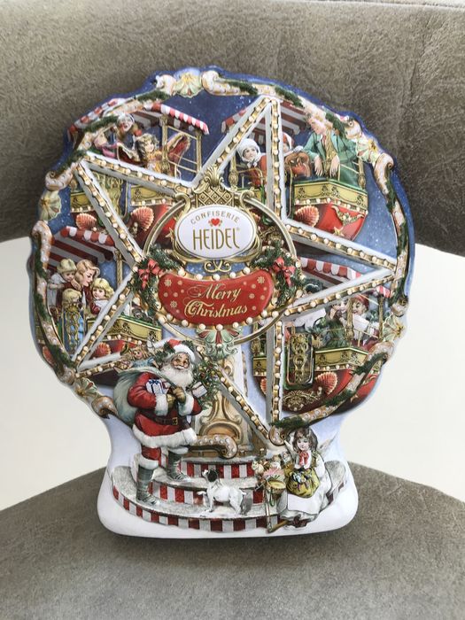 Heidel confiserie Германия Сувенірна жестяна коробка сувенирная подаро