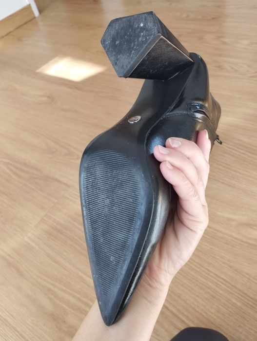 Botins preto Zara 36